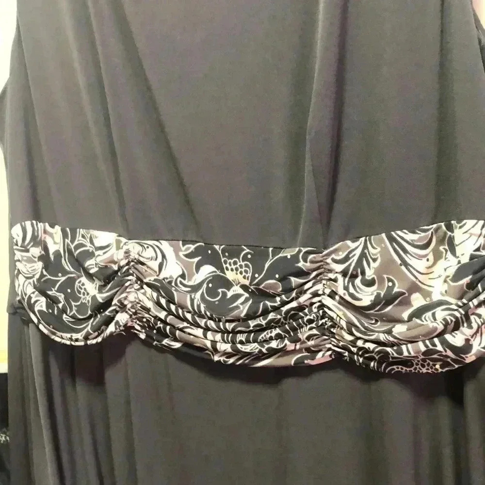 Drapers & Damon dress plus size 18W dark gray - Picture 2 of 12